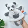 Doudou et Compagnie Marionnette à main peluche Panda - 25cm - Unicef - 0-6 mois