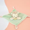 Doudou et Compagnie Mini Doudou hérisson plat vert - 19 cm - Sans boite