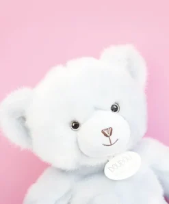 Doudou et Compagnie Ours en peluche bleu glacé - Collection - 37 cm