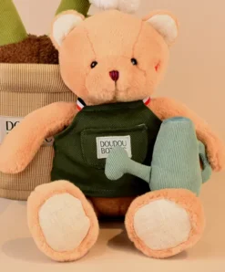 Doudou et Compagnie Ours en peluche Jardinier - 26 cm