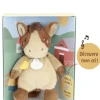 Doudou et Compagnie Peluche cheval - 17 cm - DOUDOU de la ferme avec boite sonore