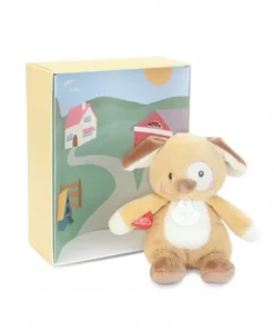 Doudou et Compagnie Peluche chien - 17 cm - DOUDOU de la ferme avec boite sonore