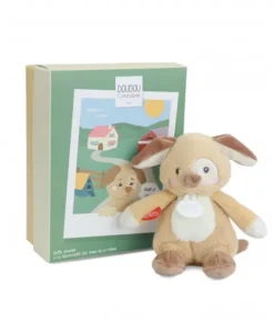 Doudou et Compagnie Peluche chien - 17 cm - DOUDOU de la ferme avec boite sonore