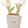 Doudou et Compagnie Peluche fleur - 9 cm - Botanique - Blanc