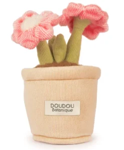 Doudou et Compagnie Peluche fleur - 9 cm - Botanique - Rose