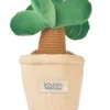 Doudou et Compagnie Peluche fleur - 9 cm - Botanique - Vert fonçé