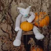 Doudou et Compagnie Peluche géante Hérisson gris Tiwipi - 60 cm