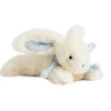 Doudou et Compagnie Peluche Lapin Bonbon Bleu - 20 cm