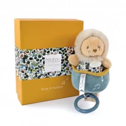 Doudou et Compagnie Peluche musicale Lion - BOH'AIME -