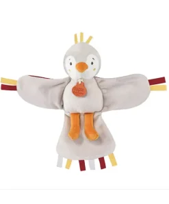 Doudou et Compagnie Peluche musicale oiseau-Cui-Cui -Terracotta