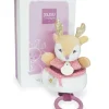 Doudou et Compagnie Peluche musicale renne beige - 20 cm