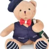 Doudou et Compagnie Peluche Ours beige- Célébration - 25 cm