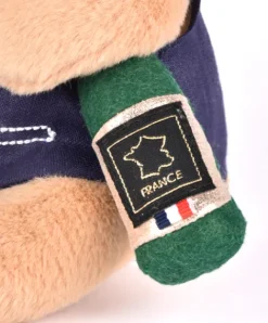 Doudou et Compagnie Peluche Ours beige- Célébration - 25 cm