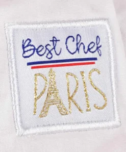 Doudou et Compagnie Peluche Ours Chef avec toque de Cuisinier- 28 cm