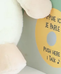 Doudou et Compagnie Peluche vache - 17 cm - DOUDOU de la ferme avec boite sonore