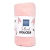 Doudou et Compagnie Plaid douceur 70*100cm - Rose