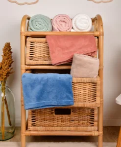 Doudou et Compagnie Plaid douceur 70*100cm - Rose