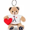 Doudou et Compagnie Porte clé Ours Sweat Tour Eiffel- 15 cm
