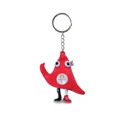 Doudou et Compagnie Porte clés JO 2024 - Mascotte Paralympique - 7 cm