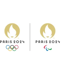 Doudou et Compagnie Porte-clés Mascotte Officielle Jeux Paralympiques Paris 2024 - 16 cm