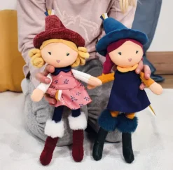 Doudou et Compagnie Poupées tissu Les gentilles Sorcières - modèle aléatoire - 24 cm