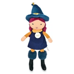 Doudou et Compagnie Poupées tissu Les gentilles Sorcières - modèle aléatoire - 24 cm