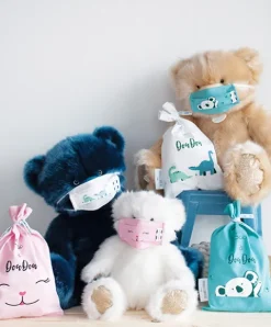 Doudou et Compagnie Sac à Doudou en coton Fun - Modèle aléatoire