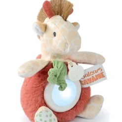 Doudou et Compagnie Veilleuse bébé girafe - 15 cm